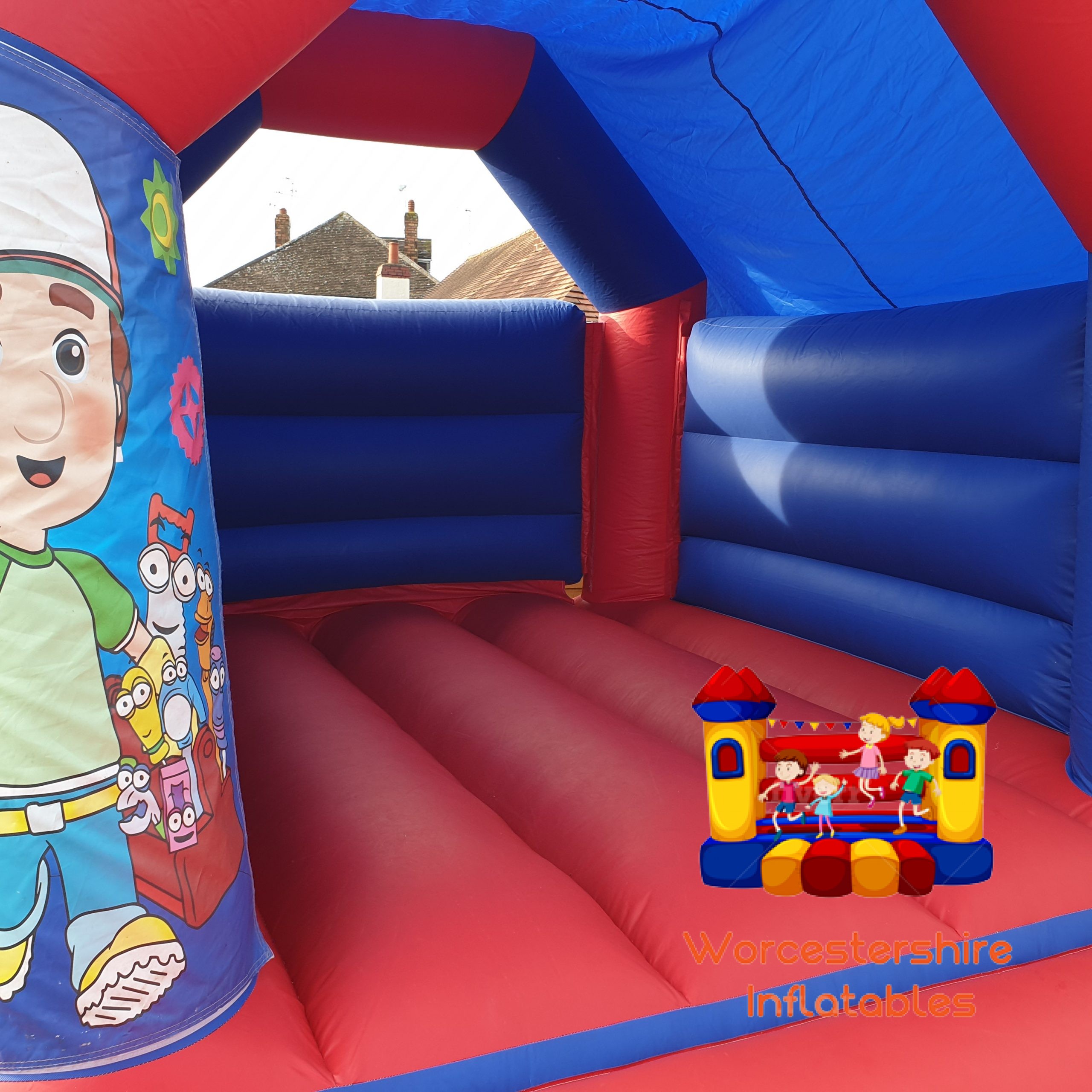 themed bouncy castle - Worcestershire Inflatables