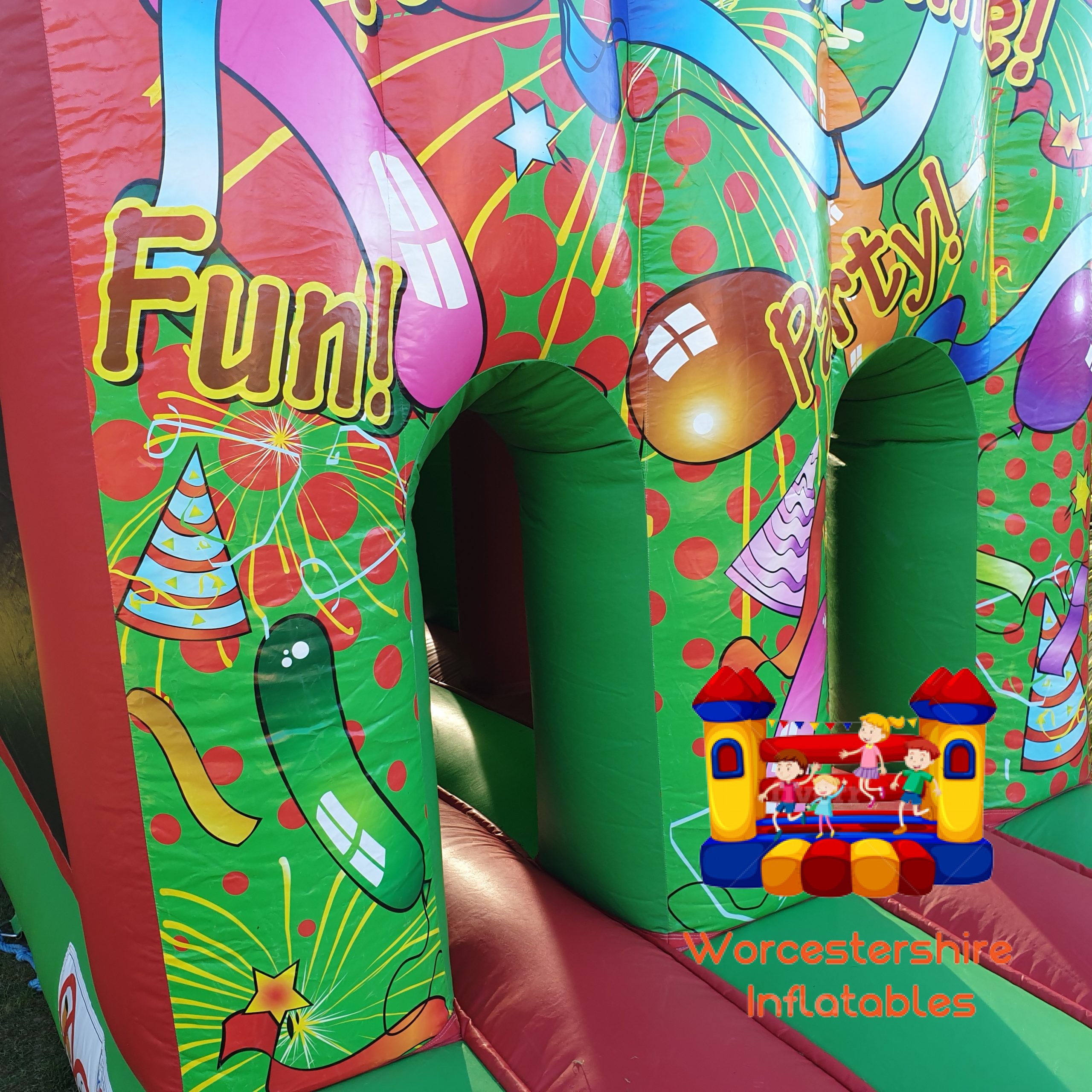 Fun Run Obstacle Course - Worcestershire Inflatables