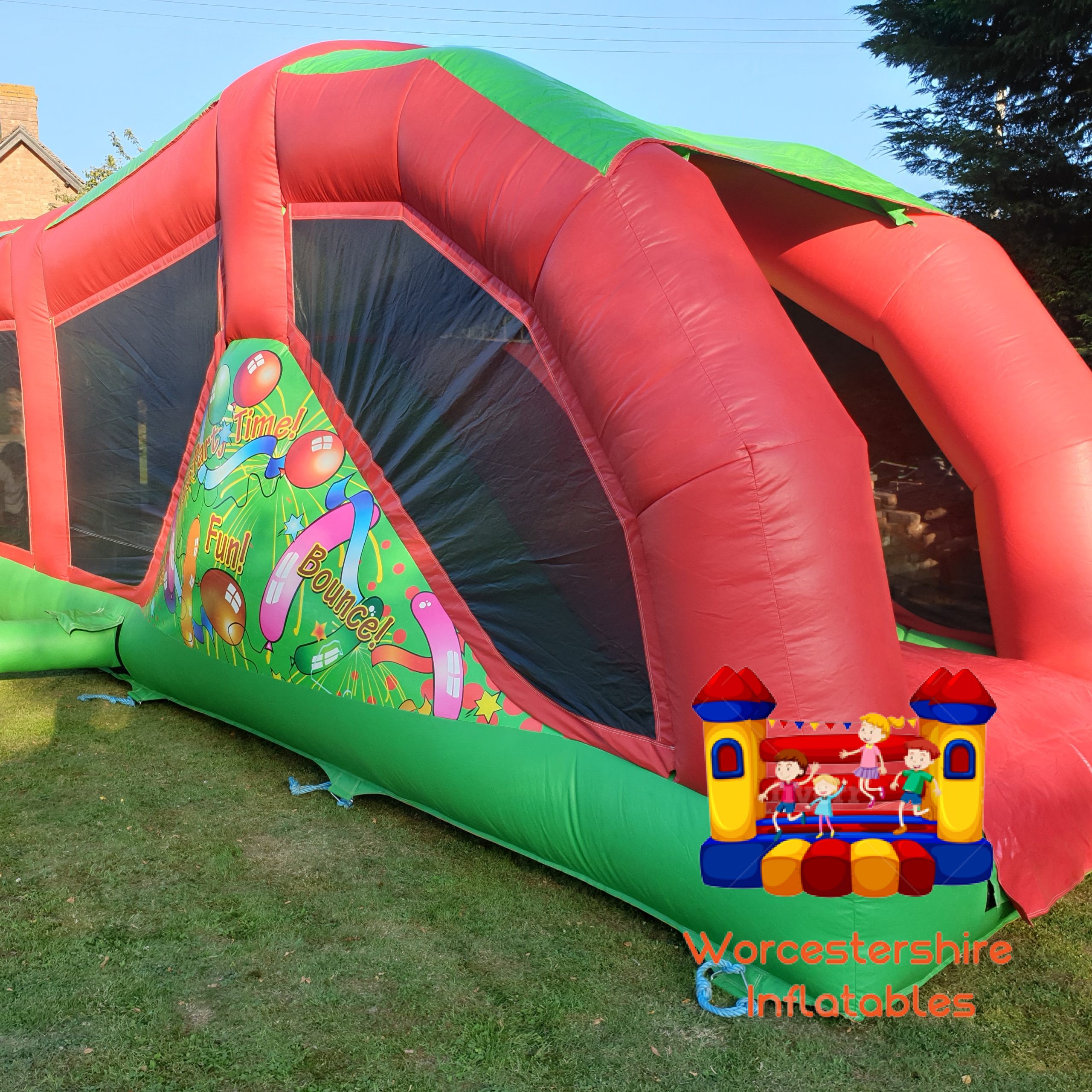Fun Run Obstacle Course - Worcestershire Inflatables